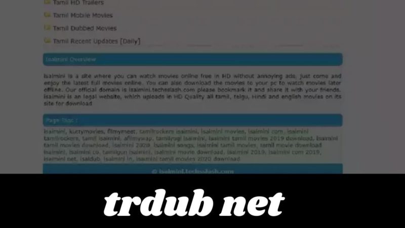 TRDUB Net