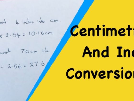 Convert Inches to Centimeter